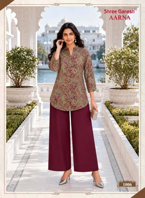 Shree ganesh aarna vol-1 coord set womens clothing wholesale